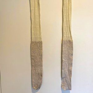 White Over-The-Knee Socks